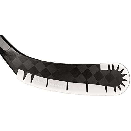 Wraparound Hockey Stick Blade Protector for Off Ice Training  Street Hockey - Long Lasting -Cuts to Fit Kids  Intermediate  Senior Sticks - Hockey Training Equipment  Accessories  Gear (White  1 Pack) - Image 1